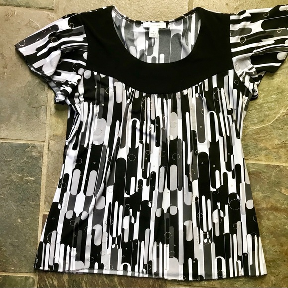 Dress Barn Tops - đź•¶ Dress Barn | Patterned Blouse Dress Barn Tops - đź•¶ Dress Barn | Patterned Blouse